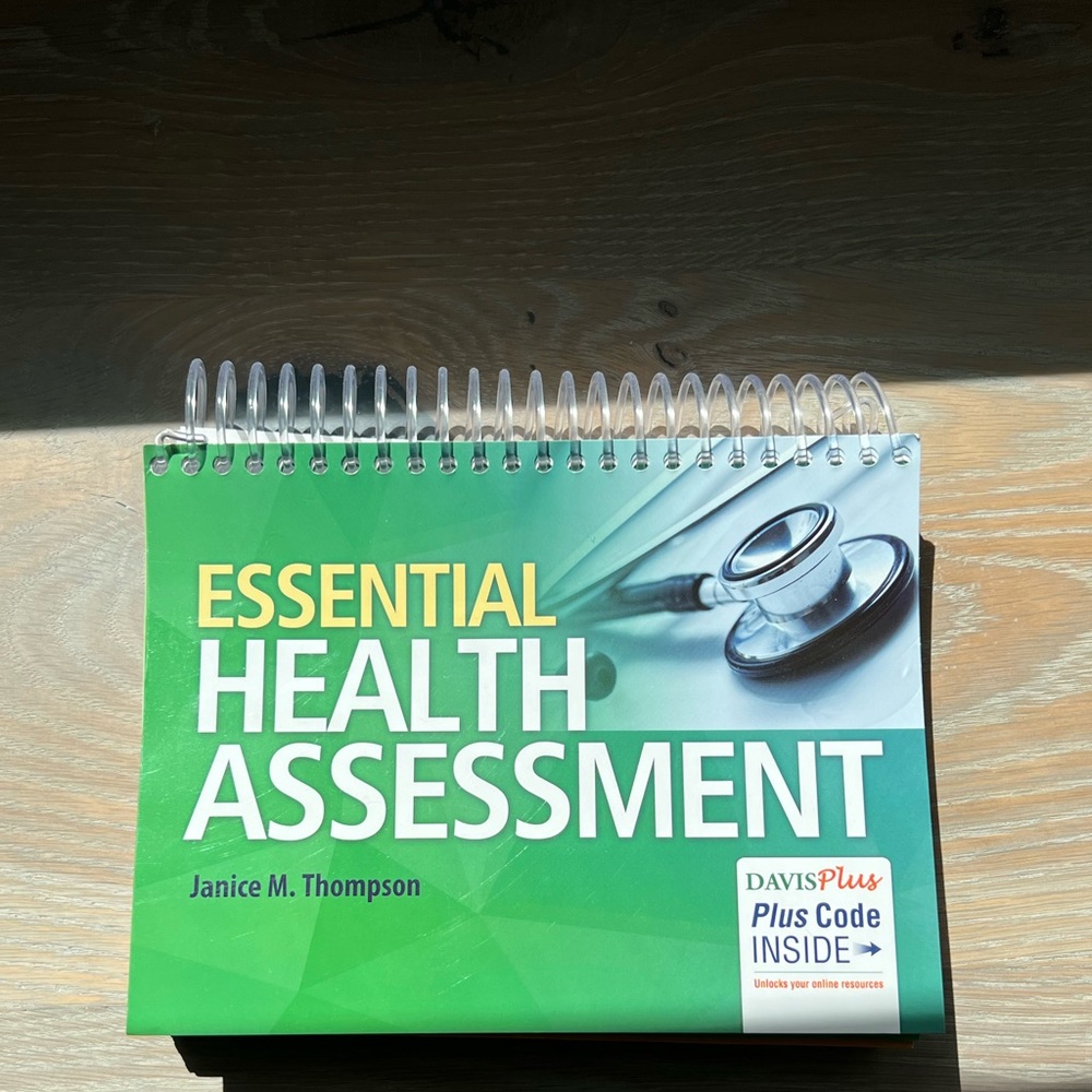 Essential Health Assessment Book - Janice Thompson - Like New